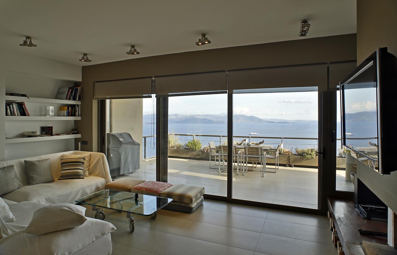 Apartmán Seaview Penthouse Schinias Marathón Exteriér fotografie